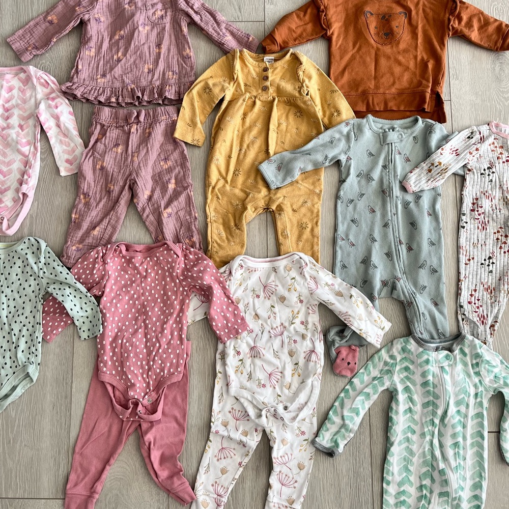 Baby Girl Clothes Bundle 6-9 Months